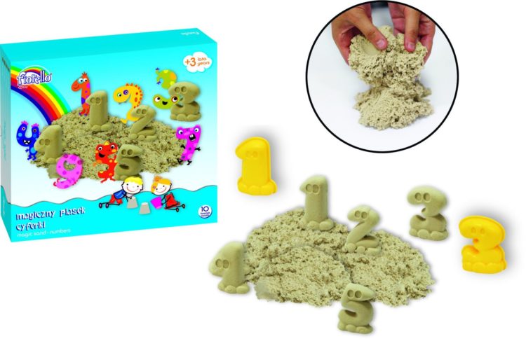Piasek magiczny FIORELLO Cyferki
