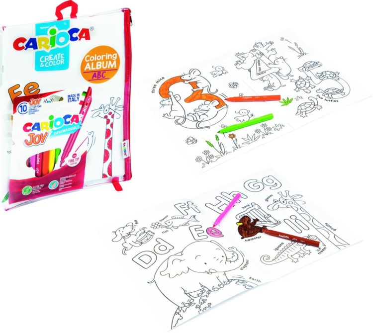 Kolorowanka ABC& NUMBER Carioca