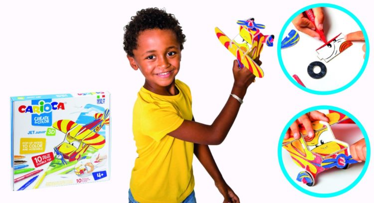 Zestaw do kolorowania CARIOCA Planny 3D