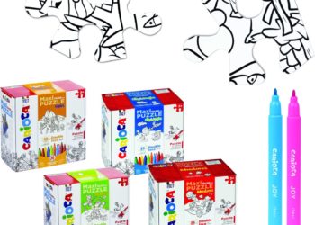 Zestaw puzzli do rysowania CARIOCA
