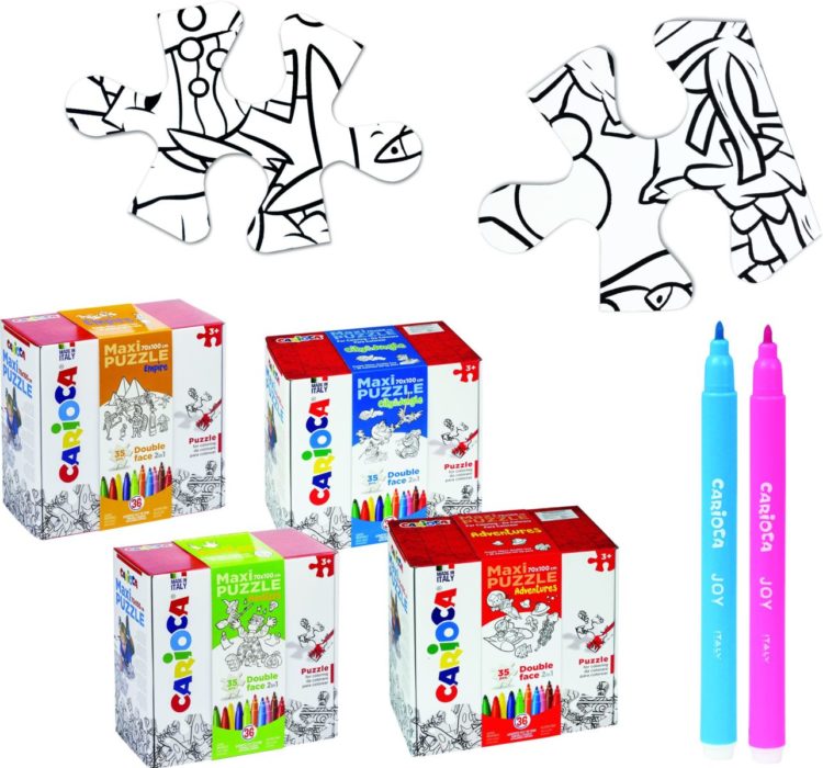 Zestaw puzzli do rysowania CARIOCA