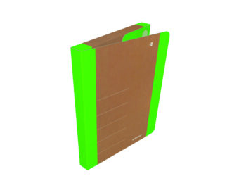 Teczka na rzepy marki DONAU LIFE, A4, mix kolorów neonowych