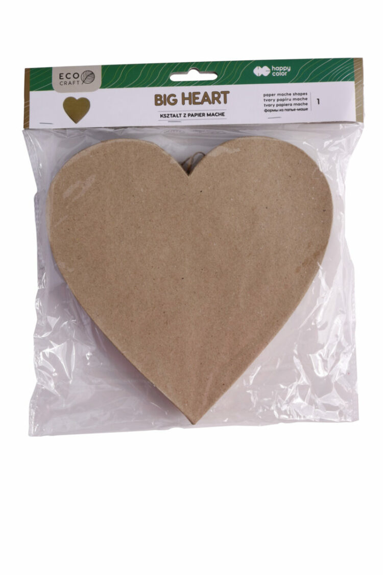 Kształt z papier mache BIG HEART