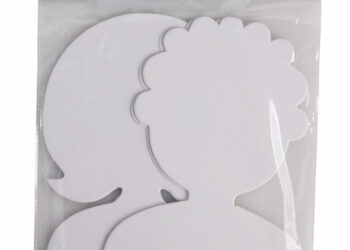 Zestaw kształtów kartonowych FACE Boy&Girl