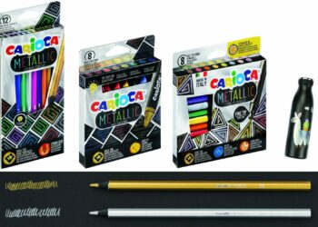Kredki i pisaki metaliczne Carioca