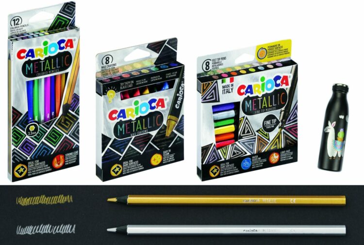 Kredki i pisaki metaliczne Carioca