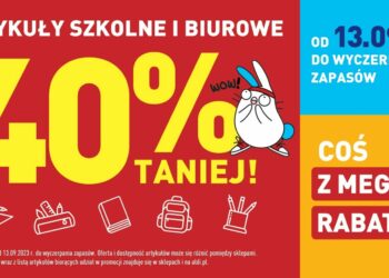 Artykuły szkolne i biurowe 40% taniej w ALDI