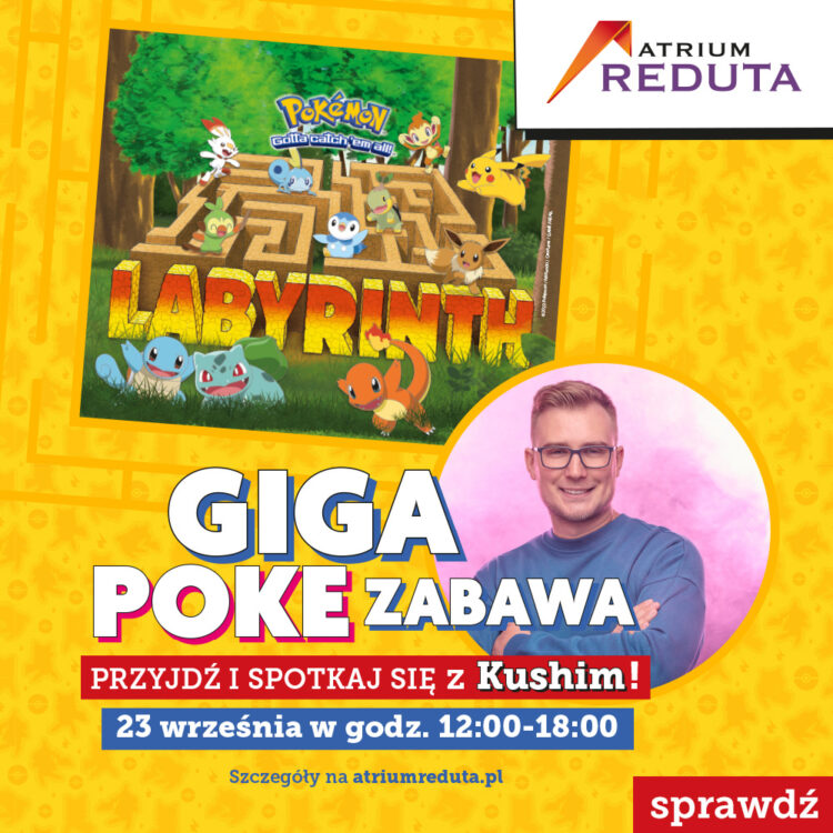 Pokémony w Centrum Handlowym Reduta!Weź udział w wydarzeniu pełnym atrakcji i złap je wszystkie!