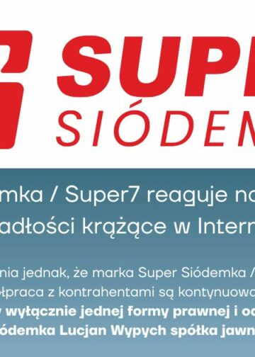 Super Siódemka / Super7 reaguje na informacje o upadłości krążące w internecie