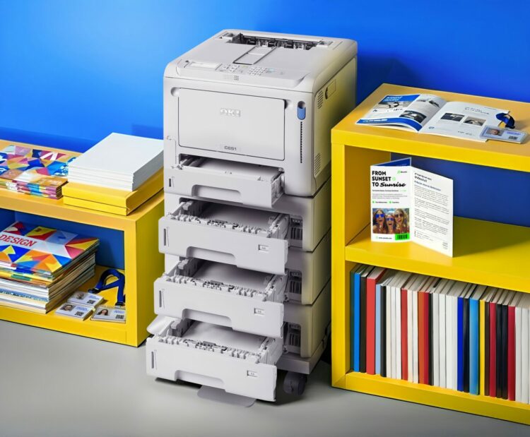 OKI Europe wprowadza nowe kompaktowe kolorowe urządzenia A4 do biur o ograniczonej przestrzeni i wysokich wymaganiach